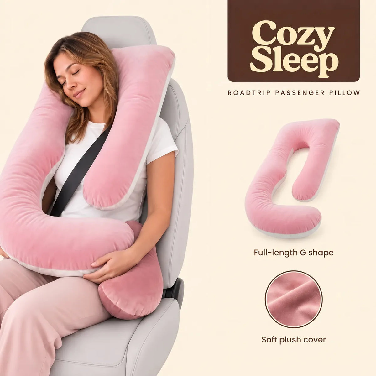 Cozy Sleep™ Passenger Pillow