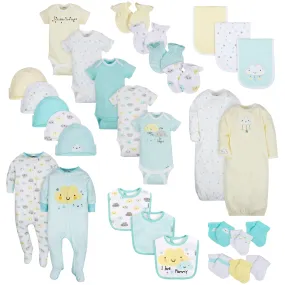 30-Piece Neutral Clouds Gift Set