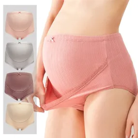 3Pcs Cotton Pregnant Panties