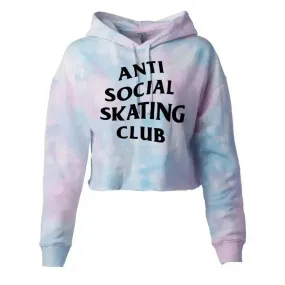 Anti Social Skating Club Cotton Candy Hooded Crop