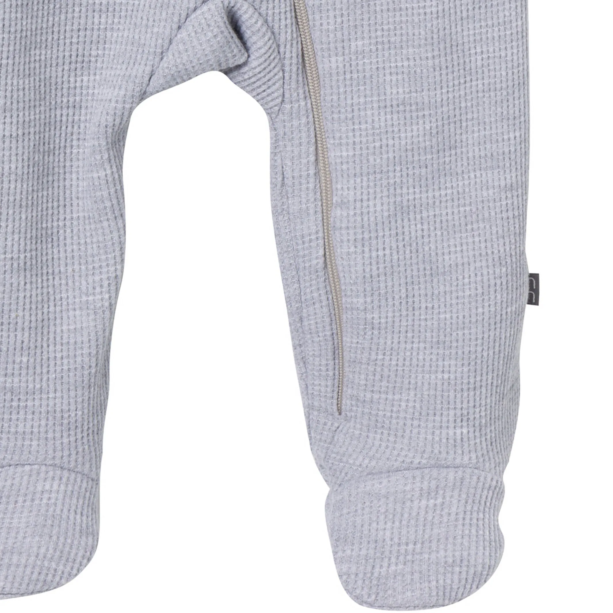 Baby Neutral Grey Heather Waffle Sleep 'N Play