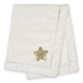 Baby Neutral Star Plush Blanket