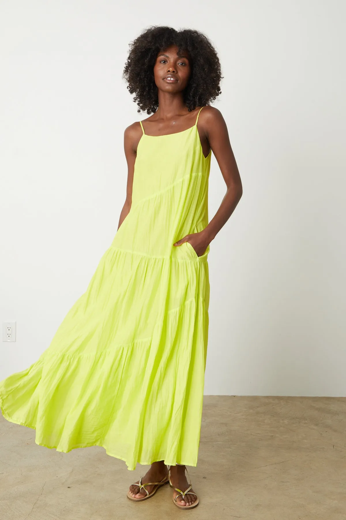 BILLIE TIERED MAXI DRESS