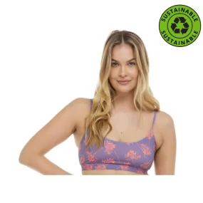 Body Glove Aro Sustainable Bralette 39-586119- Dandelion Denim Blue