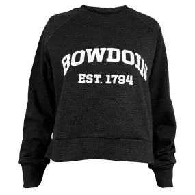 Bowdoin Est. 1794 Boxy Raglan Crop from Chicka-D