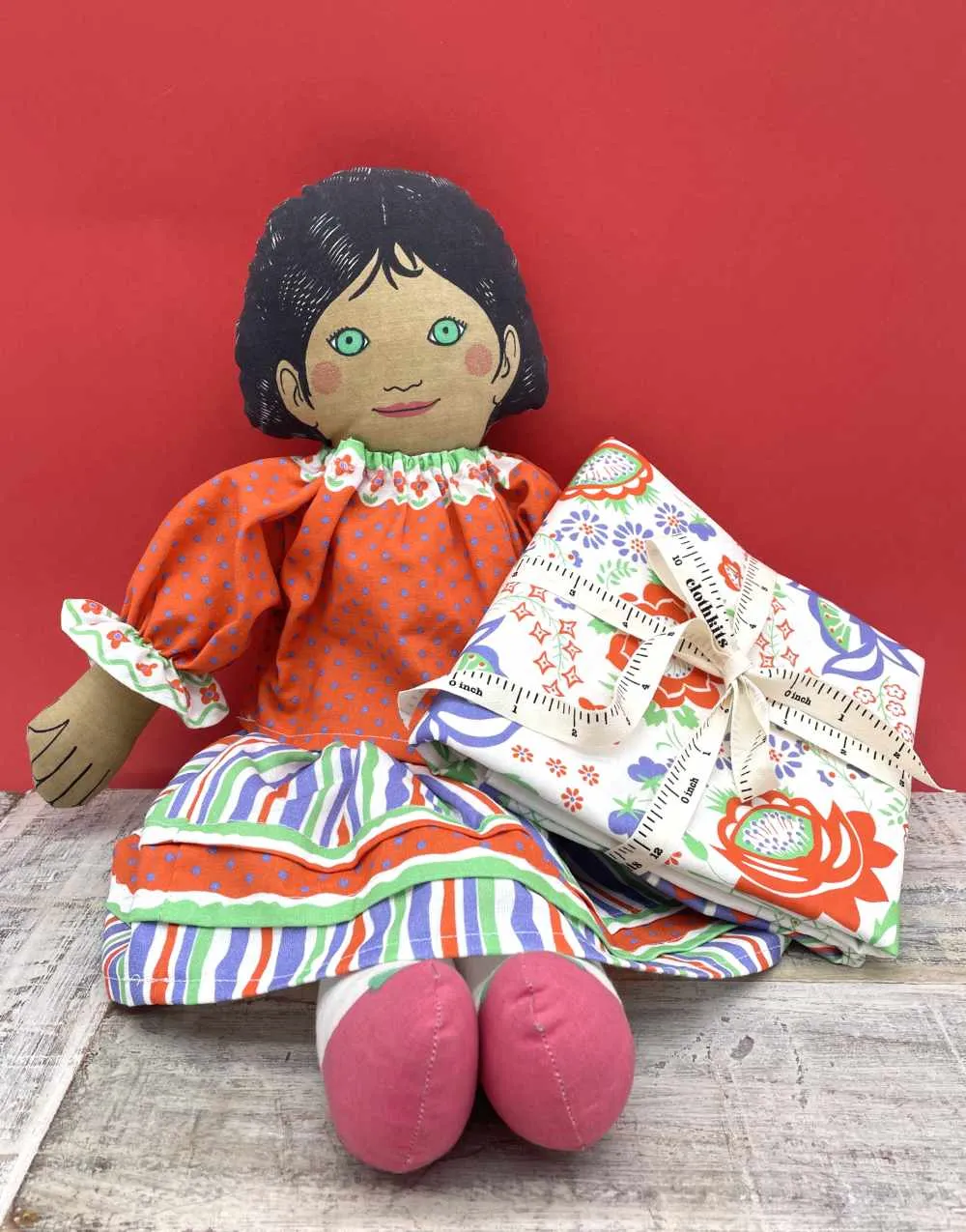 Clothkits® Romany Rag Doll Clothing Set Sewing Kit