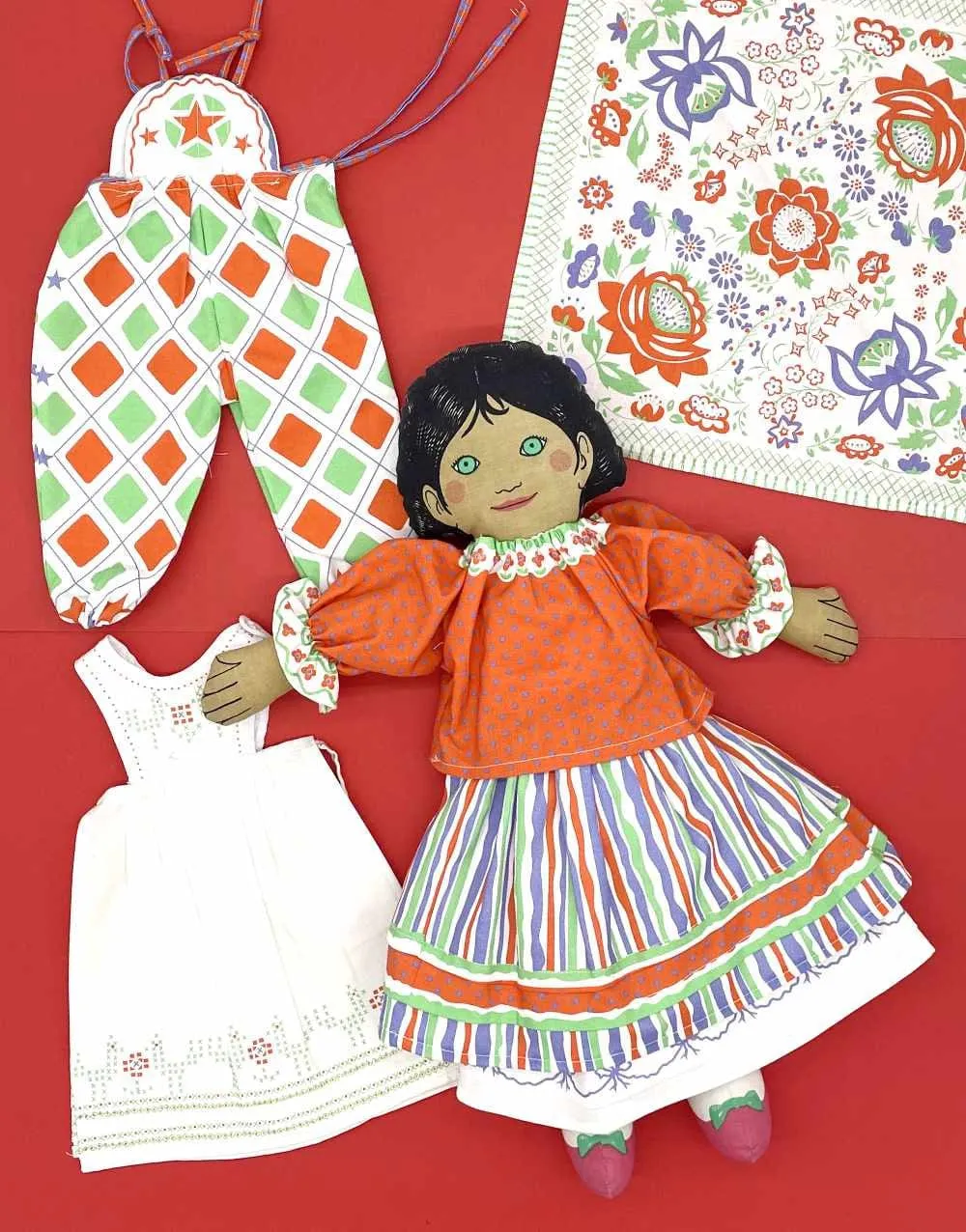 Clothkits® Romany Rag Doll Clothing Set Sewing Kit