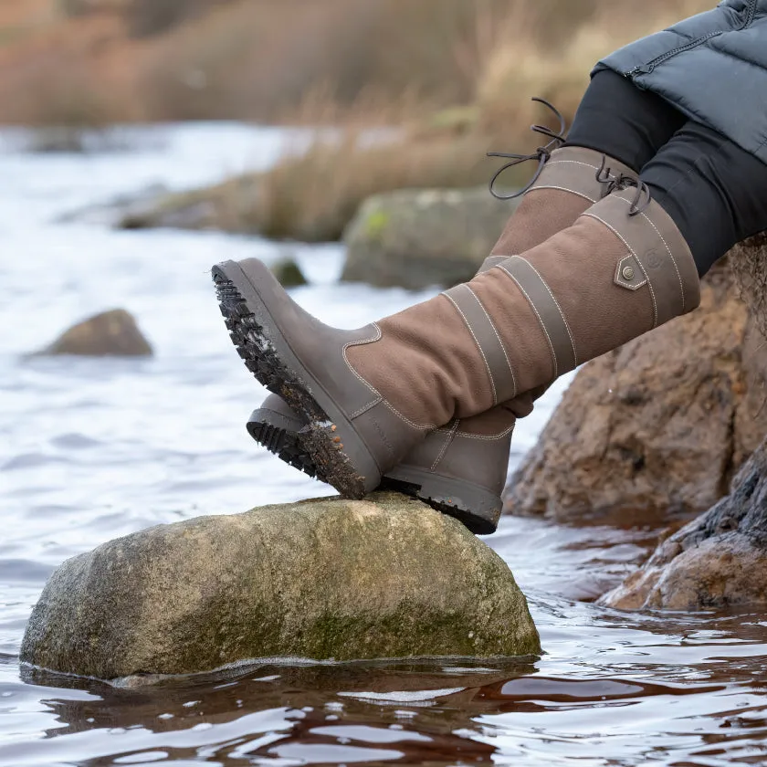 Dakota Waterproof Country Boots - Brown - Standard and Wide Fit