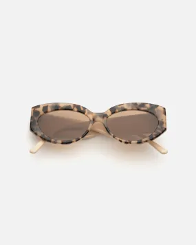 Lu Goldie Aurelie Sunglasses - Chocolate