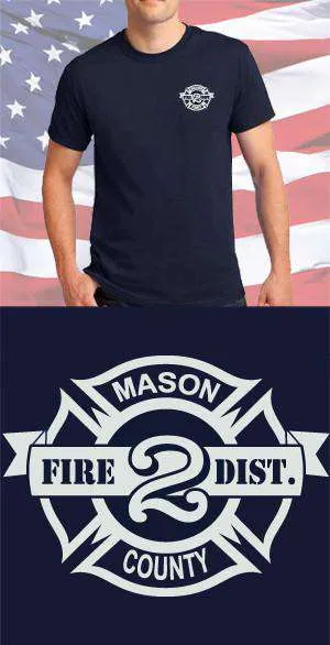 Mason County Fire Department Maltese Cross