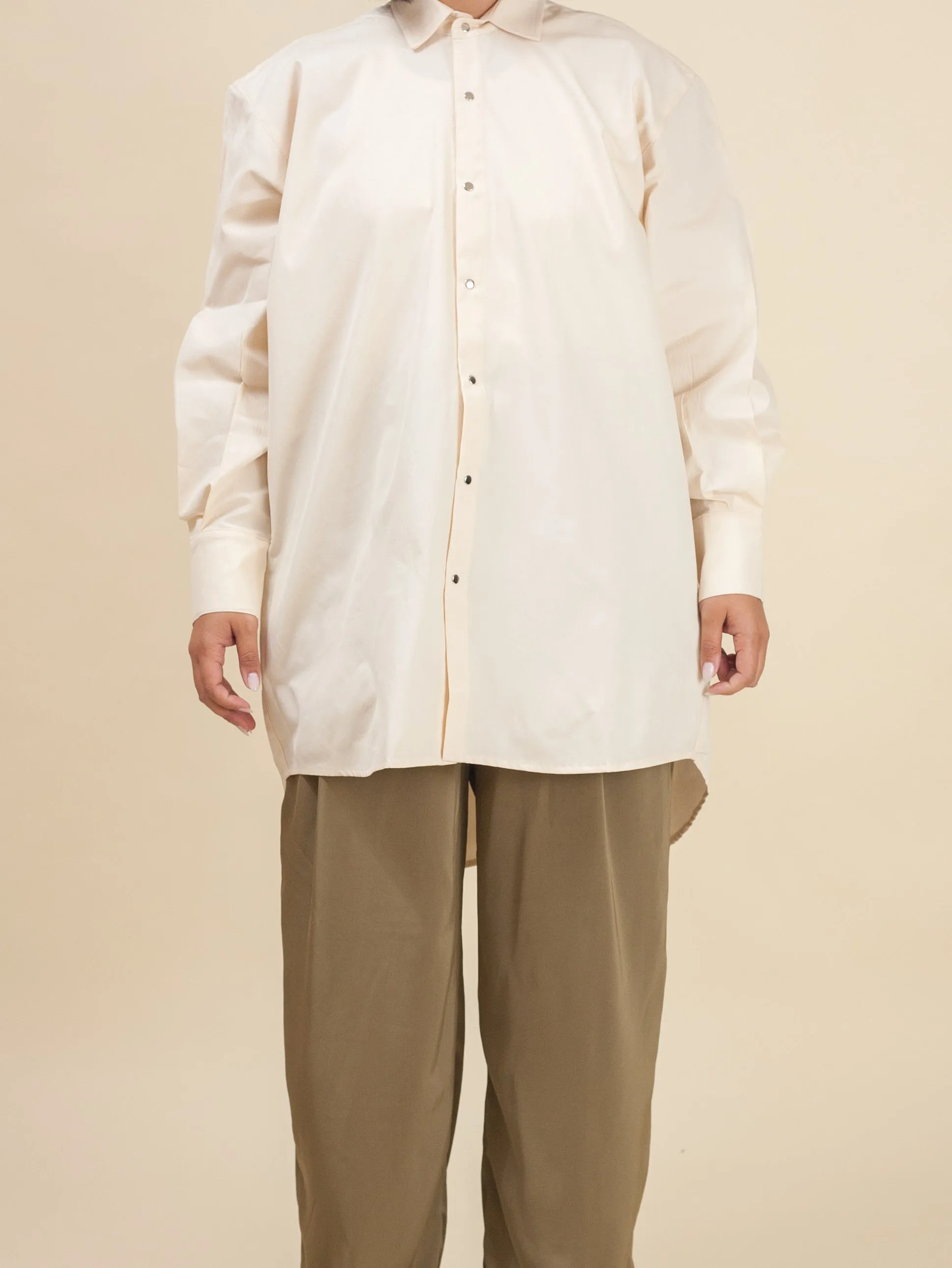 Mid-Length Shirt (Vanilla)