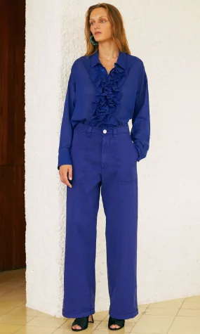 Momoni Eugenie Electric Blue Pants