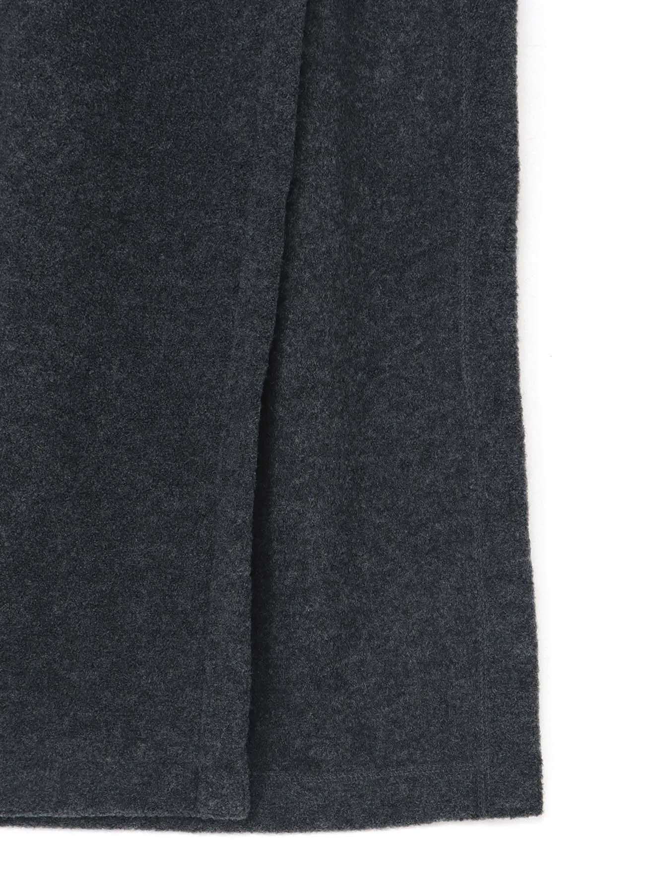 SOFT WOOL PILE PULLOVER DRESS WITH TURTLENECK