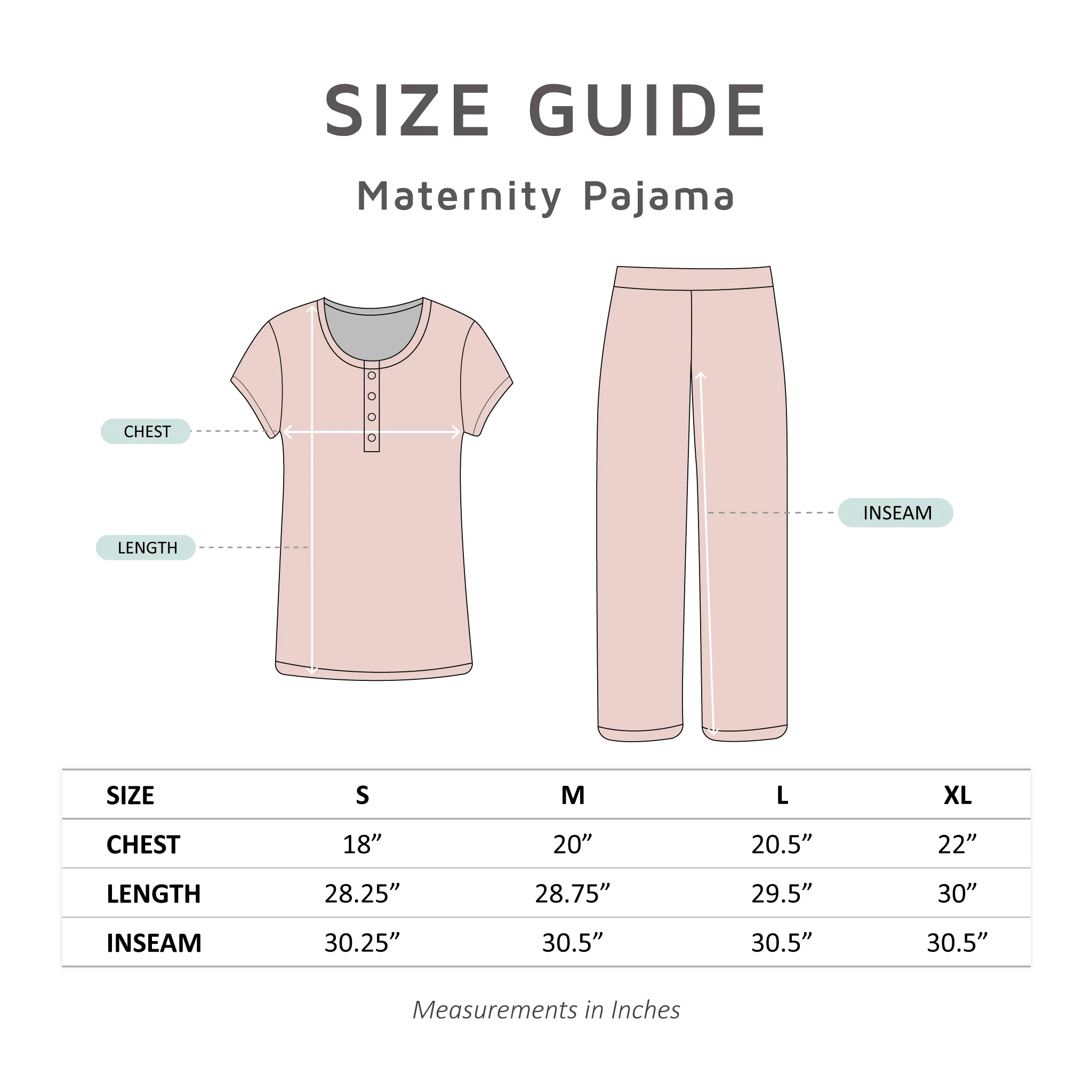 Sophie Maternity Nursing Pajamas